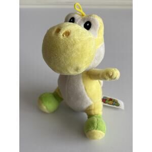 Yellow YOSHI 8" Plush - Super Mario World of Nintendo‎ Stuffed Plush Figure